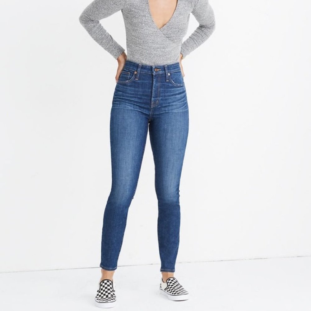 Madewell Curvy High Rise Petite Skinny Jean 29P